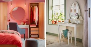 Creare la postazione trucco con mobili e accessori IKEA: ispiratevi Postazione trucco con mobili e accessori IKEA.