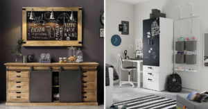 Una lavagna creativa fai da te per la casa: lasciatevi ispirare Lavagne creativa fai da te.