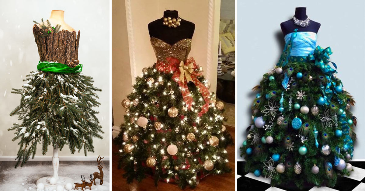 Dress tree, idea originale per natale.