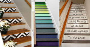 10 strepitose idee fai da te per decorare le scale di casa Come decorare le scale di casa.