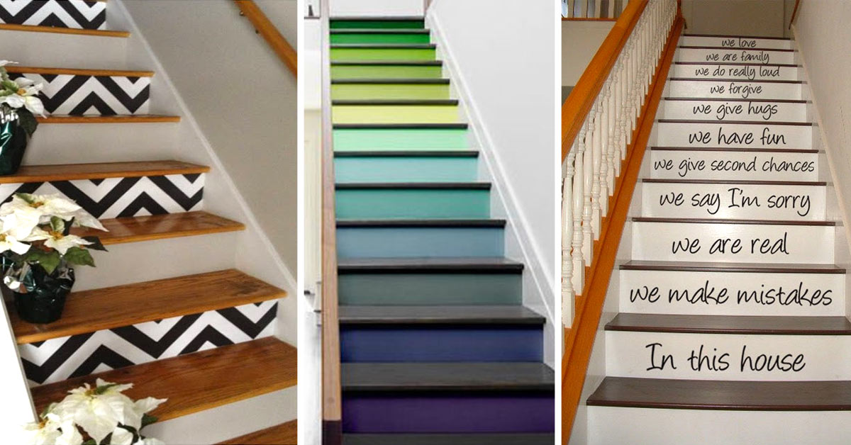 Come decorare le scale di casa.