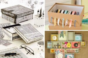Riciclo creativo scatole delle scarpe: 7 idee per trasformale in oggetti utili e decorativi riciclare scatole scarpe