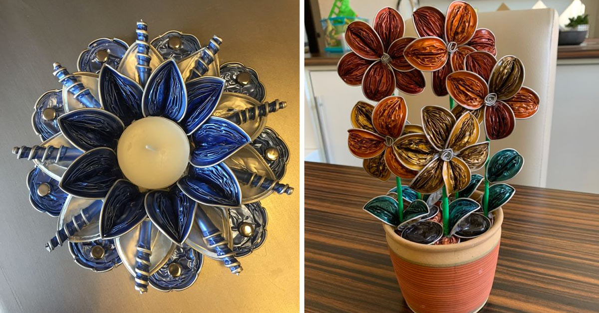 Filtri del caffè: riciclali! Realizzerai dei fantastici fiori decorativi!