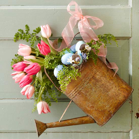 13 DIY Easter and Spring Door Decorations