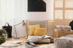 Stile Japandi arredamento.