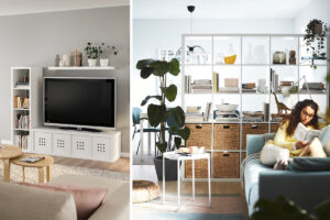 Arredare casa con Ikea Kallax: 10 belle combinazioni da non perdere Arredare casa con Ikea Kallax