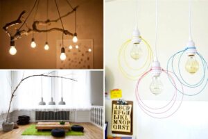 Lampadario a sospensione fai da te: lasciatevi stupire da queste 9 idee lampadario a sospensione fai da te