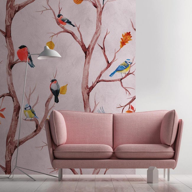 Pannello decorativo Sparrows 159 x 280 cm - 1