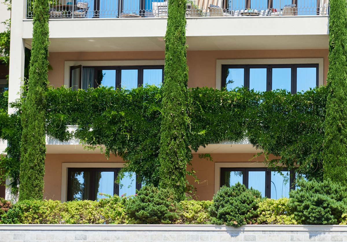 arredare il balcone per sfuggire agli sguardi indiscreti