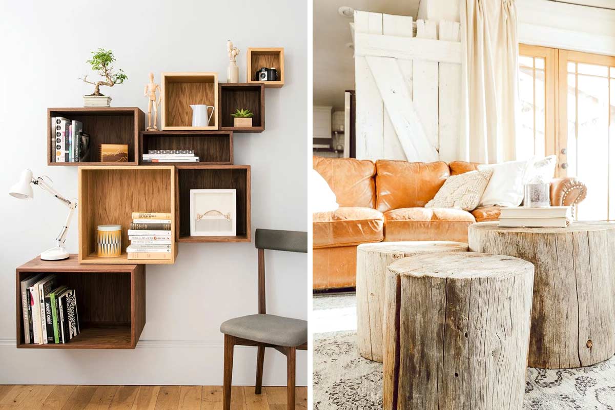 idee fai da te per arredare casa con il legno