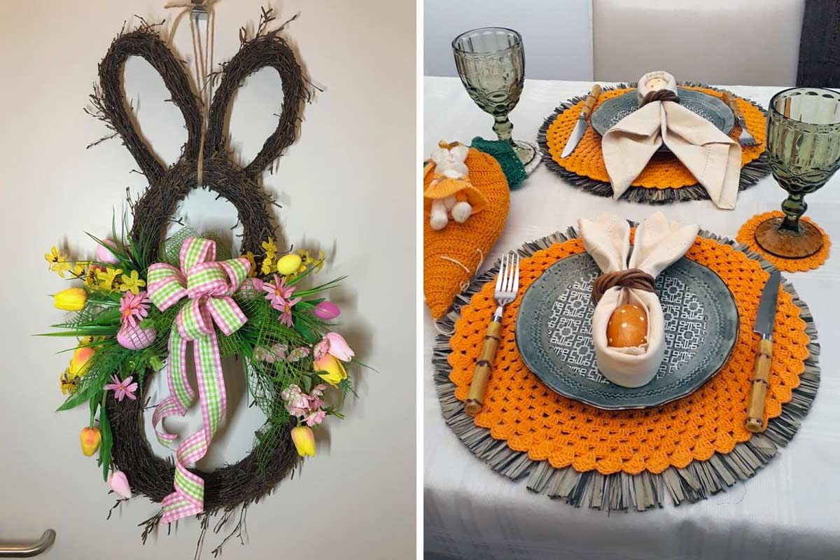 Idee originali fai da te per decorare la casa per Pasqua