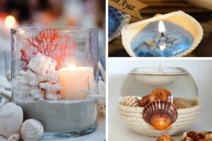 Ecco le candele e portacandele che porteranno il mare a casa vostra: ispiratevi candele e porta candele stile marino