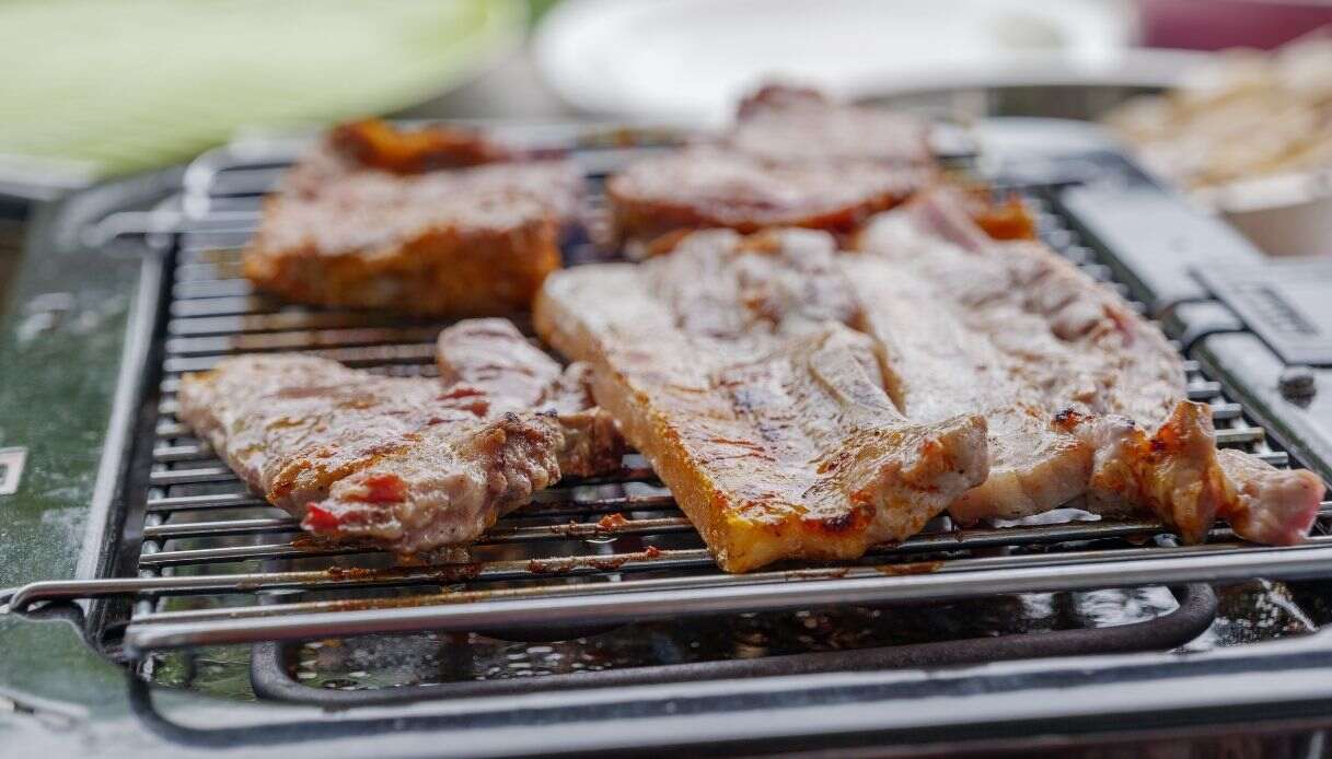 barbecue per il balcone