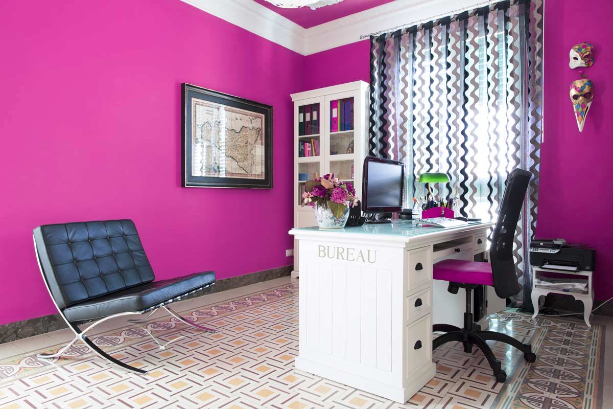 come arredare casa con il colore fucsia