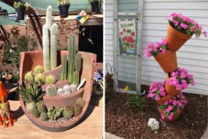 Idee creative con i vasi in terracotta: 17 spunti sorprendenti per ispirarsi Idee creative con i vasi in terracotta.