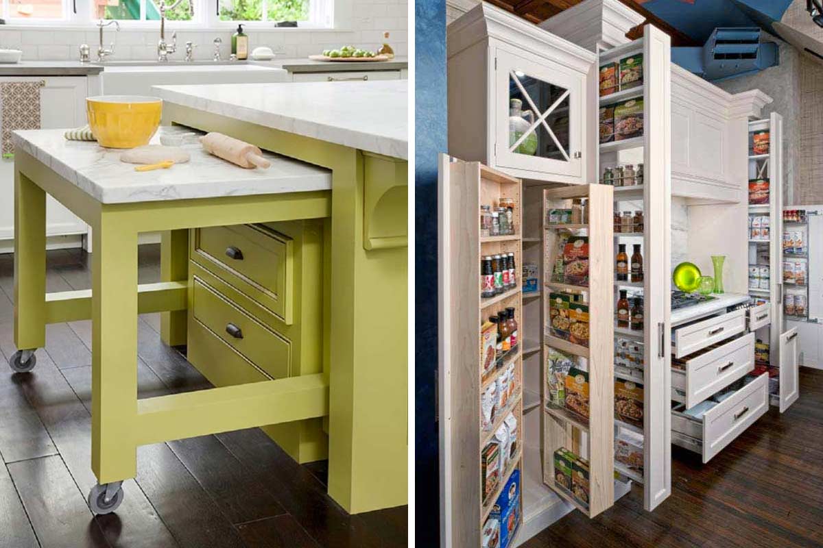 Organizzare e guadagnare spazio in cucina con queste furbe idee