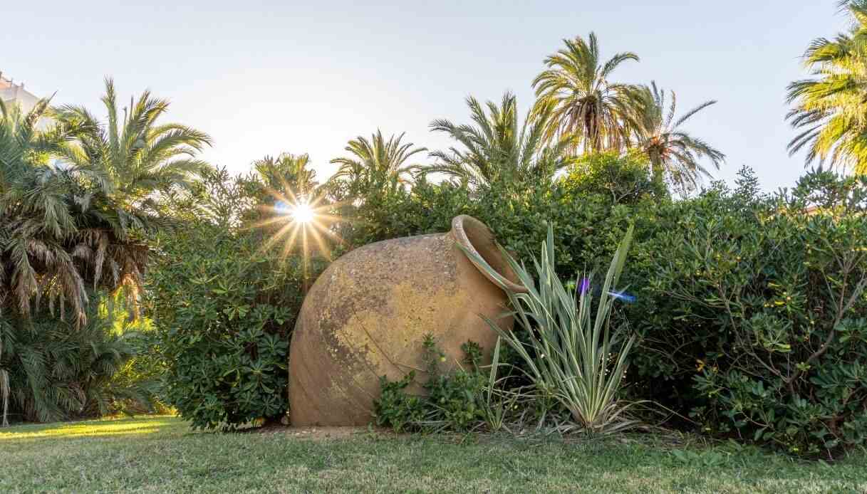 vasoni da giardino in terracotta