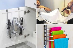 Ecco alcuni accessori salvaspazio per il bagno che cambiano il quotidiano! Ispiratevi accessori salvaspazio per il bagno che cambiano il quotidiano