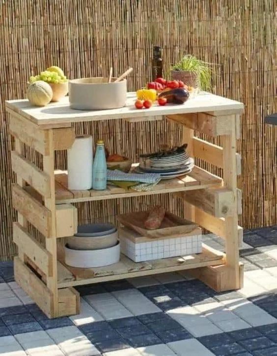 arredare il balcone con i pallet