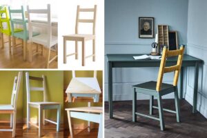 Ecco come personalizzare una sedia Ikea! 13 esempi da non perdere come personalizzare una sedia Ikea.