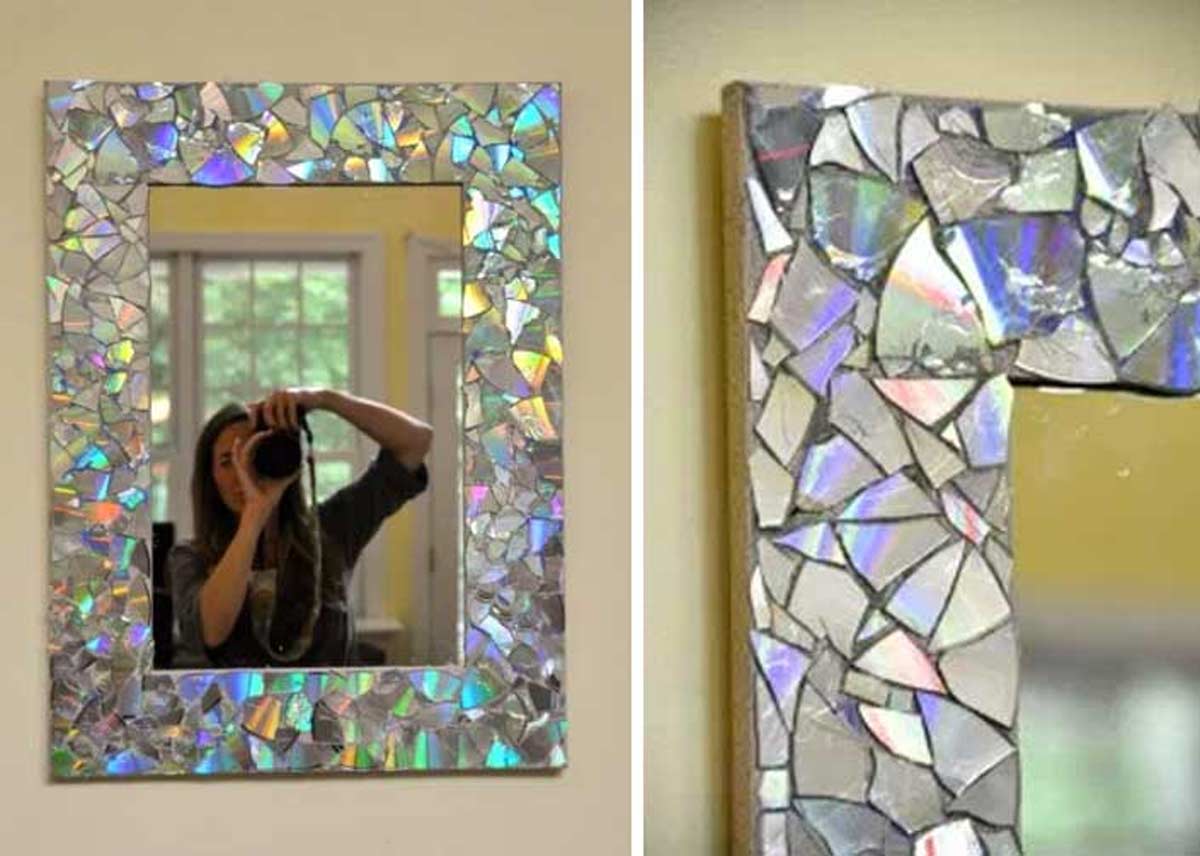 Come personalizzare uno specchio fai da te.