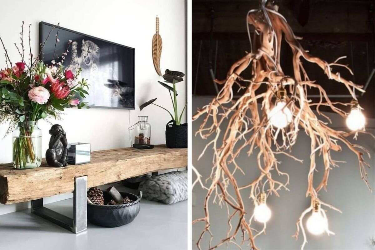 decorare con il legno