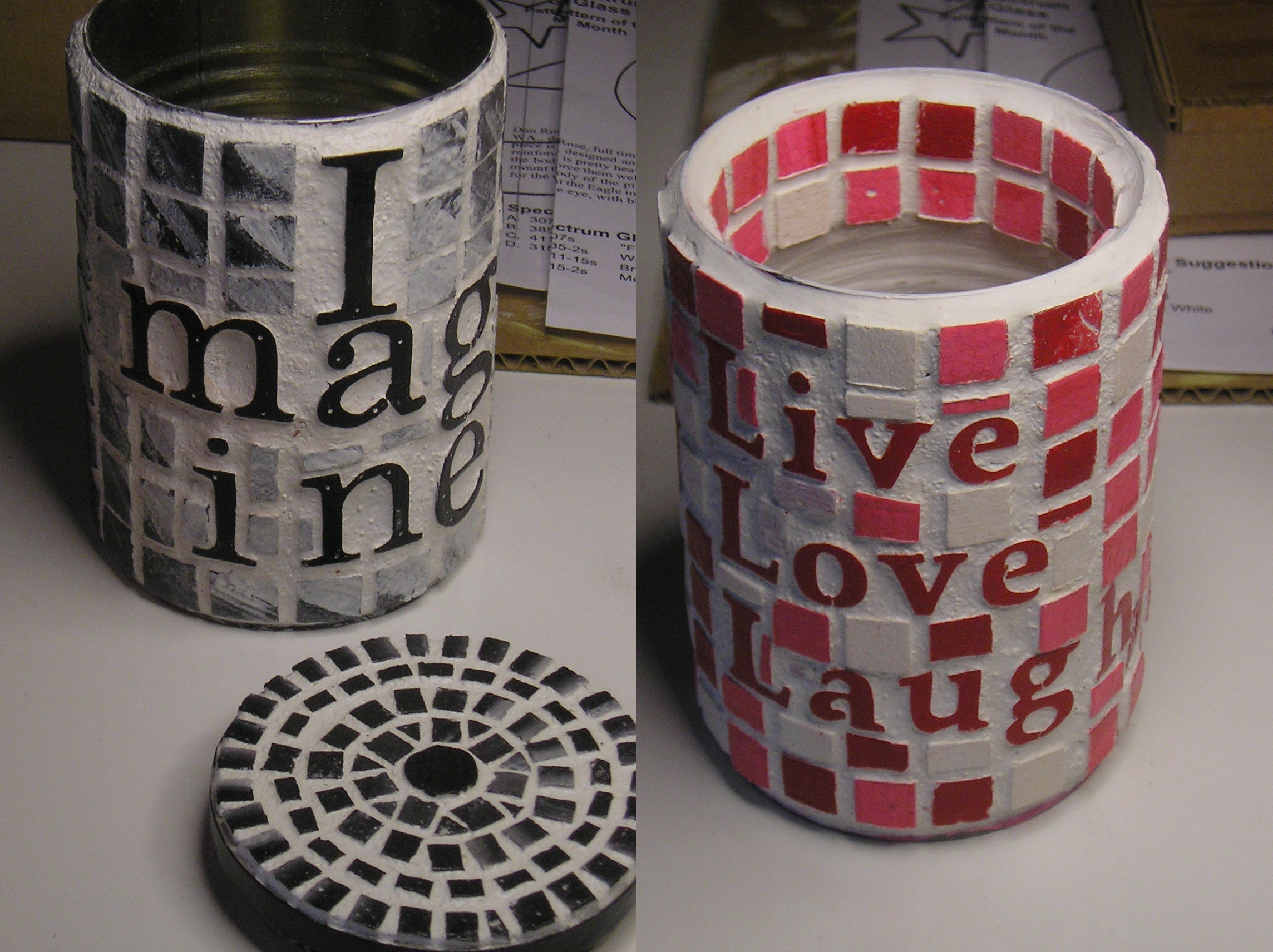 Can Art: a Way to Recycle Some Tin Cans