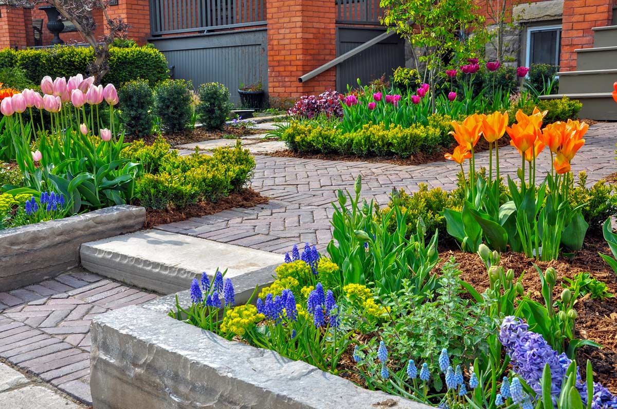 come realizzare bordure da giardino in pietra