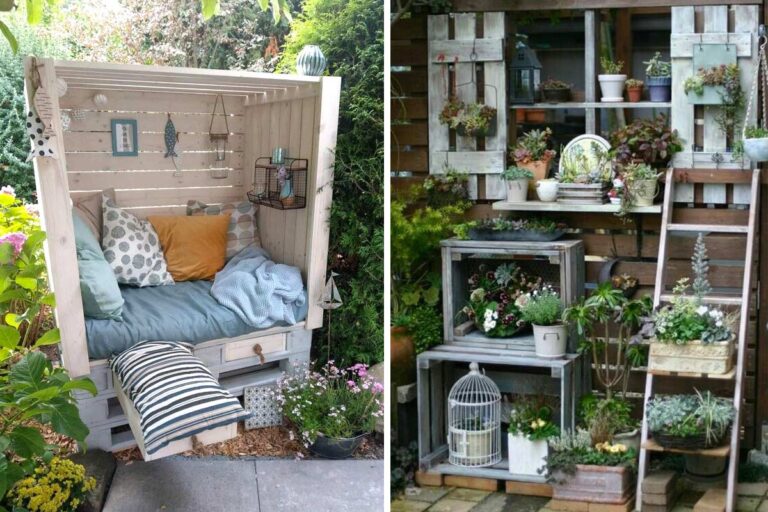 Giardino Addobbi Per Esterno Fai Da Te Idee giardino fai da te: 10 spunti bellissimi per arredare in modo
