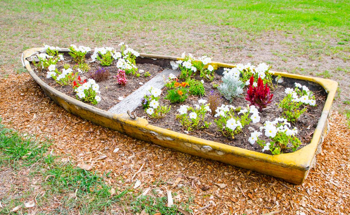 idee aiuole bellissime in giardino