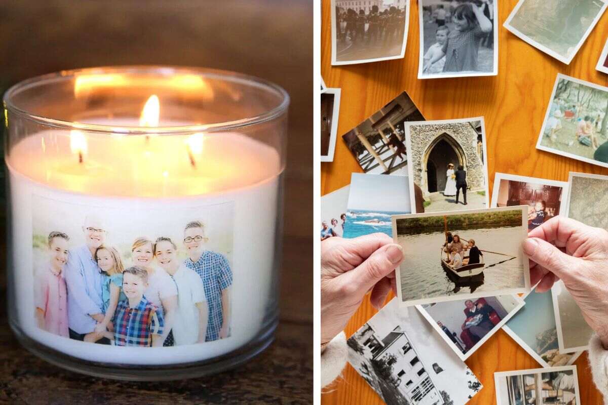 personalizzare le candele con le foto