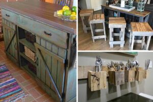 Riciclo creativo pallet in cucina: 11 idee per arredare casa con originalità Riciclo creativo pallet in cucina.