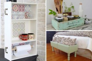 Riutilizzo dei vecchi cassetti: ecco 14 idee strepitose per decorare casa con il riciclo Riutilizzo dei vecchi cassetti per decorare casa.