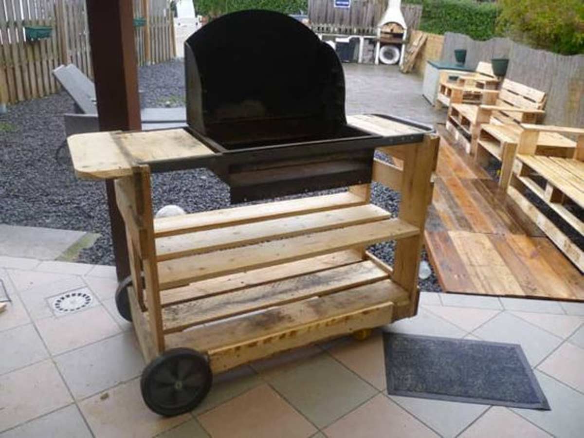 barbecue fai da te giardino