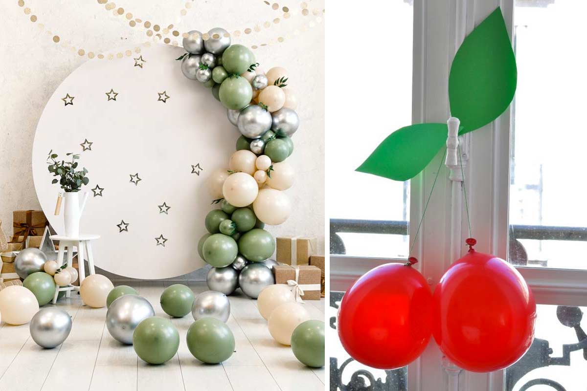 idee per decorare le feste con i palloncini