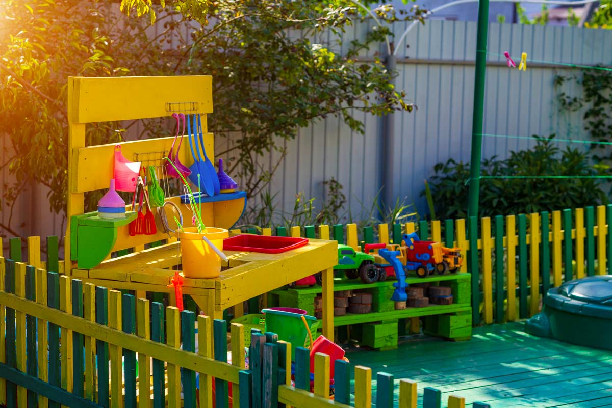 riciclare il pallet e realizzare giochi per bambini