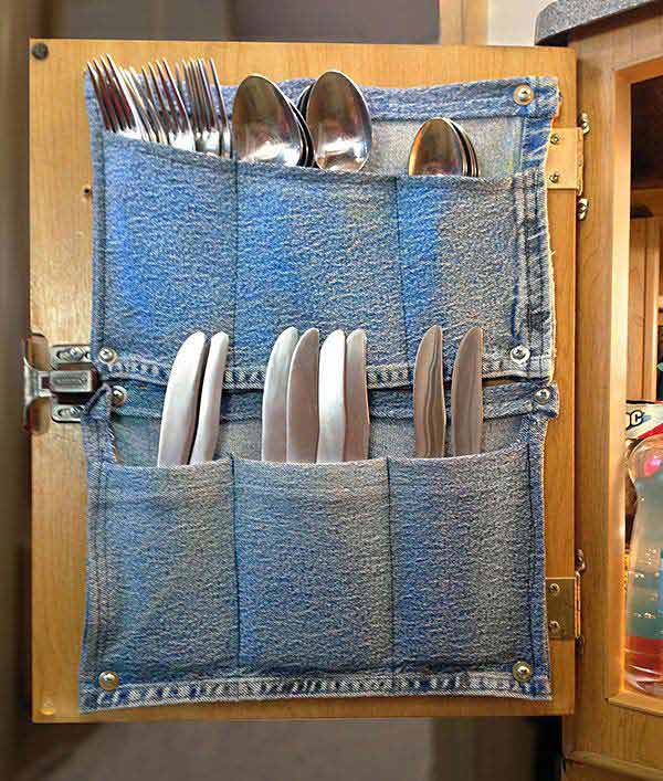 16 Innovative DIY Cutlery Holder Designs