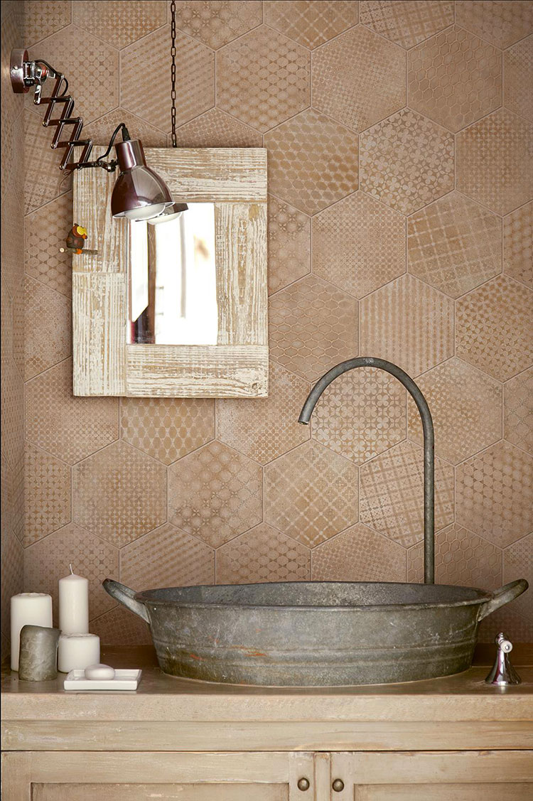 Idee per arredare un bagno vintage n.10