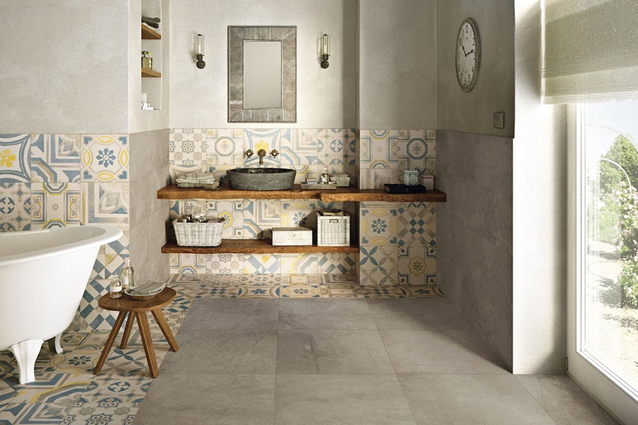 Idee per arredare un bagno vintage n.12