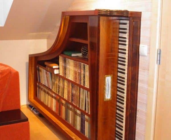 Repurposed-piano-book-case