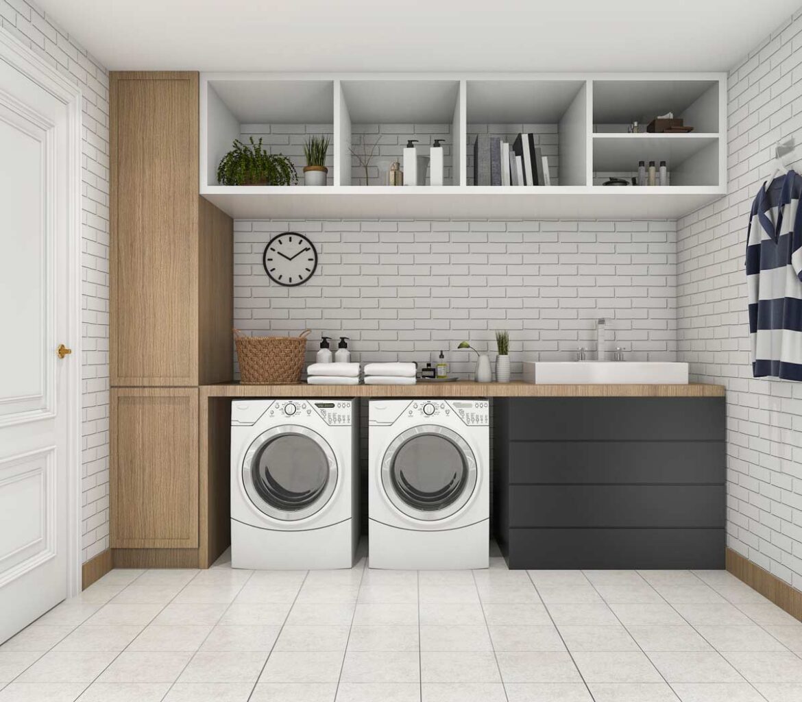15 furbe idee per organizzare una zona lavanderia in casa