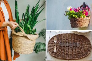 Come riciclare i vecchi cesti di vimini per decorare casa? Scopriamolo insieme con queste belle idee riciclare i vecchi cesti di vimini