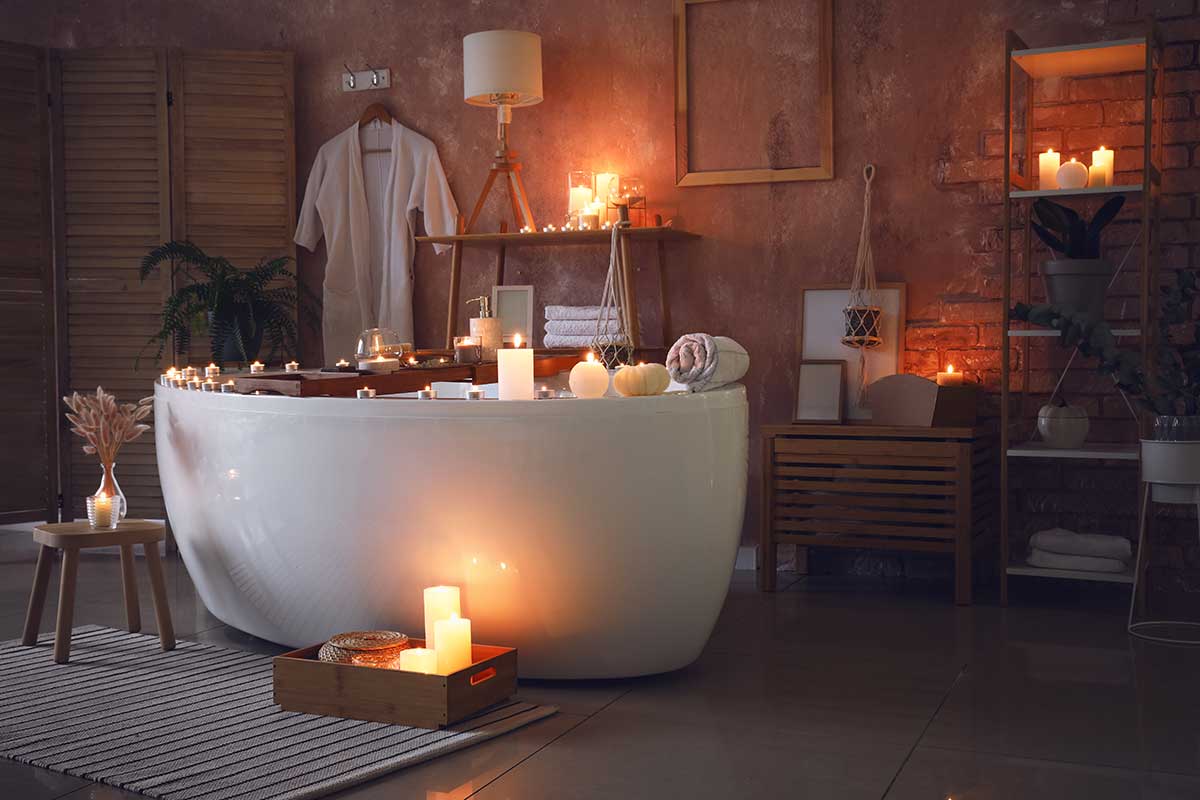 Creare un'atmosfera da spa in bagno