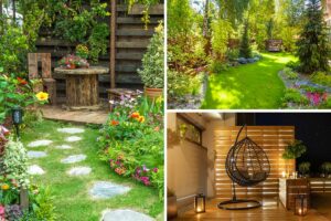 trasformare il giardino sul retro in un angolo relax.