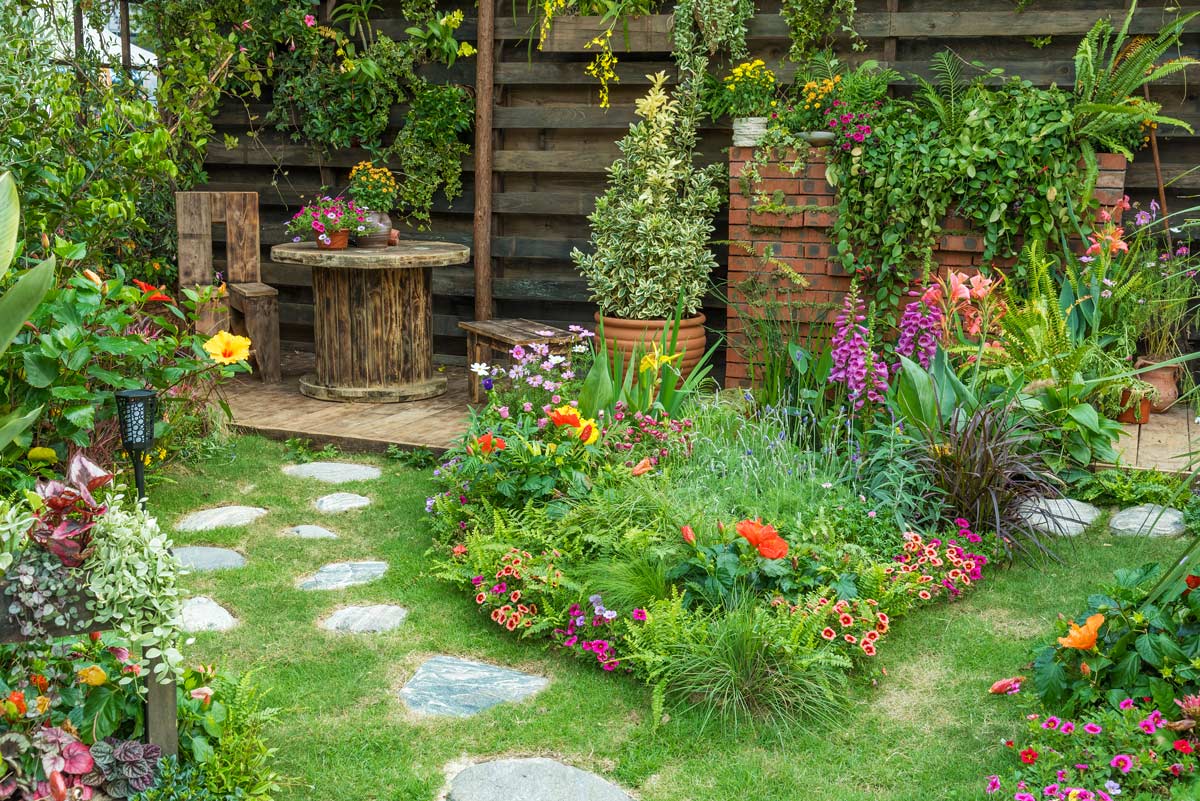 trasformare il giardino sul retro in un angolo di puro relax