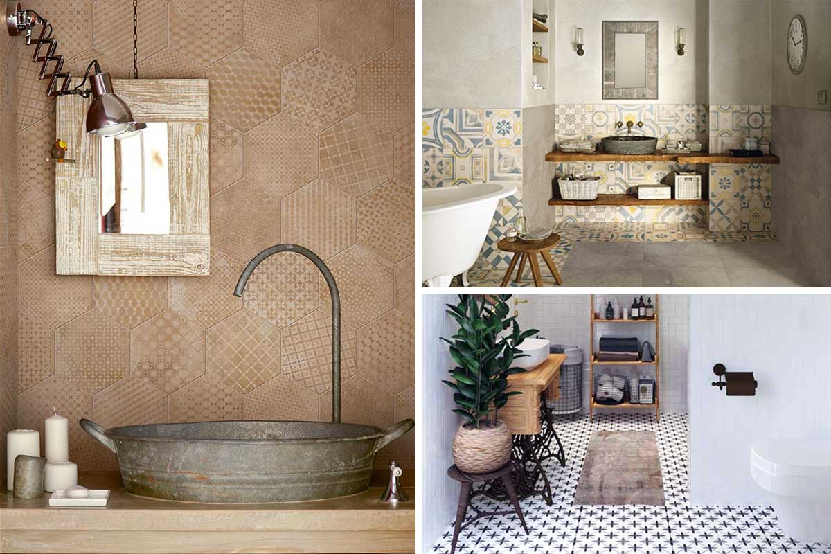 Arredare un bagno stile vintage.