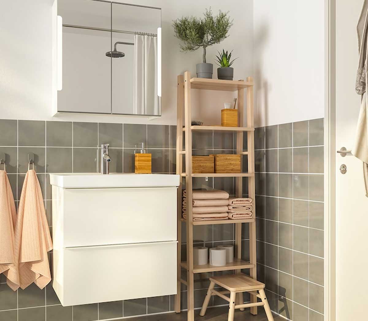 scaffali per bagno IKEA