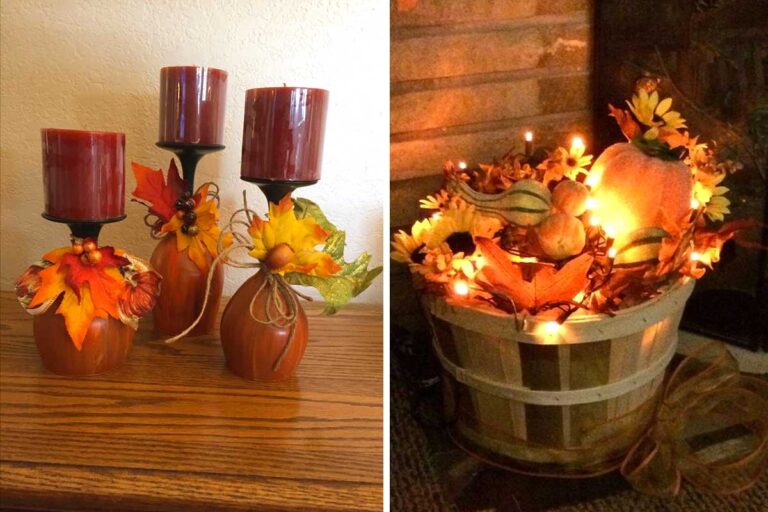 Decorazioni fai da te a tema autunno: ecco le più belle per una casa