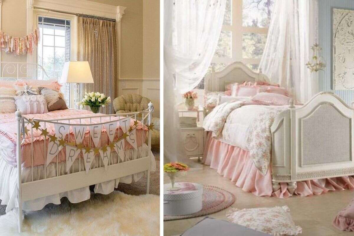 Cameretta shabby chic