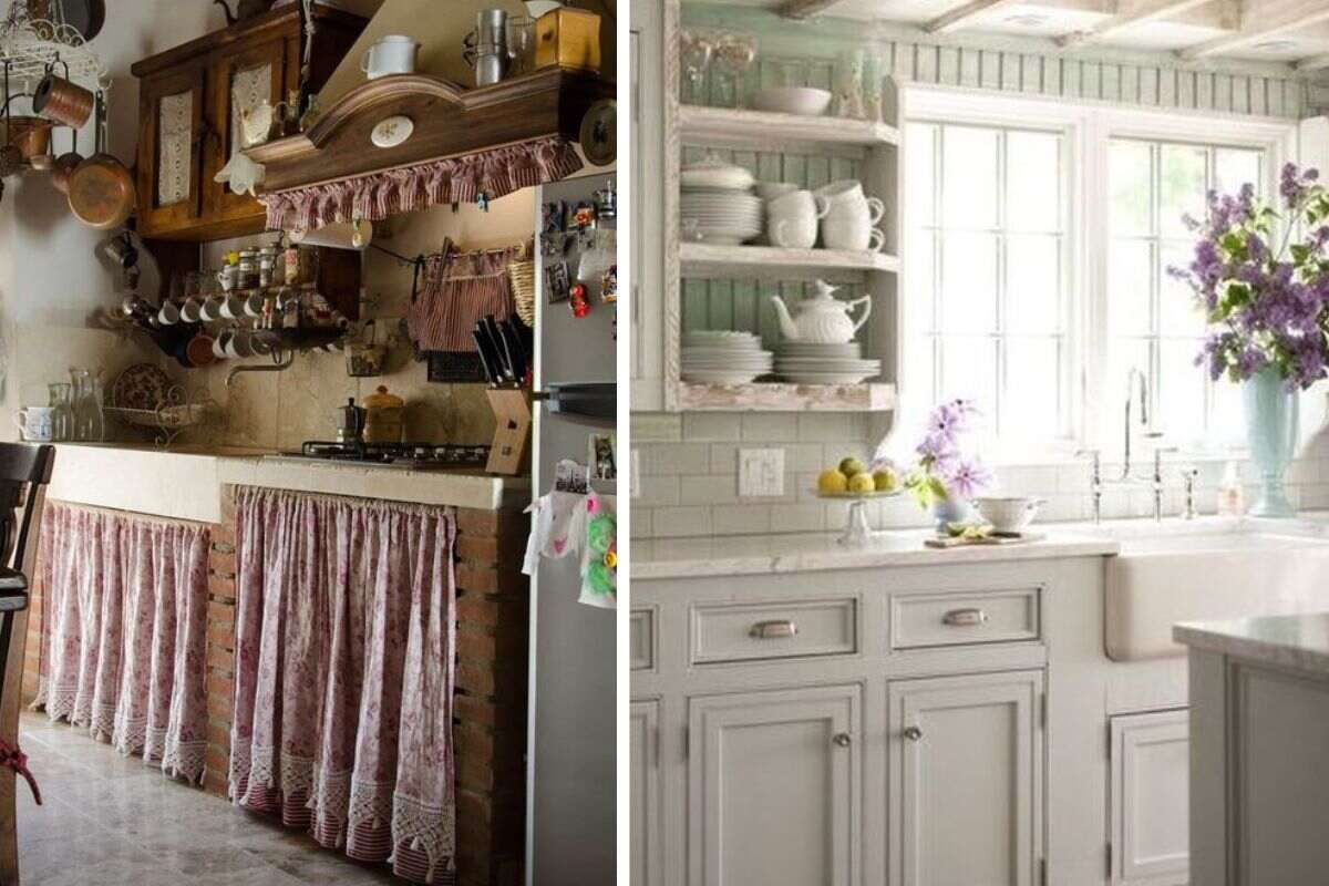 cucina shabby chic